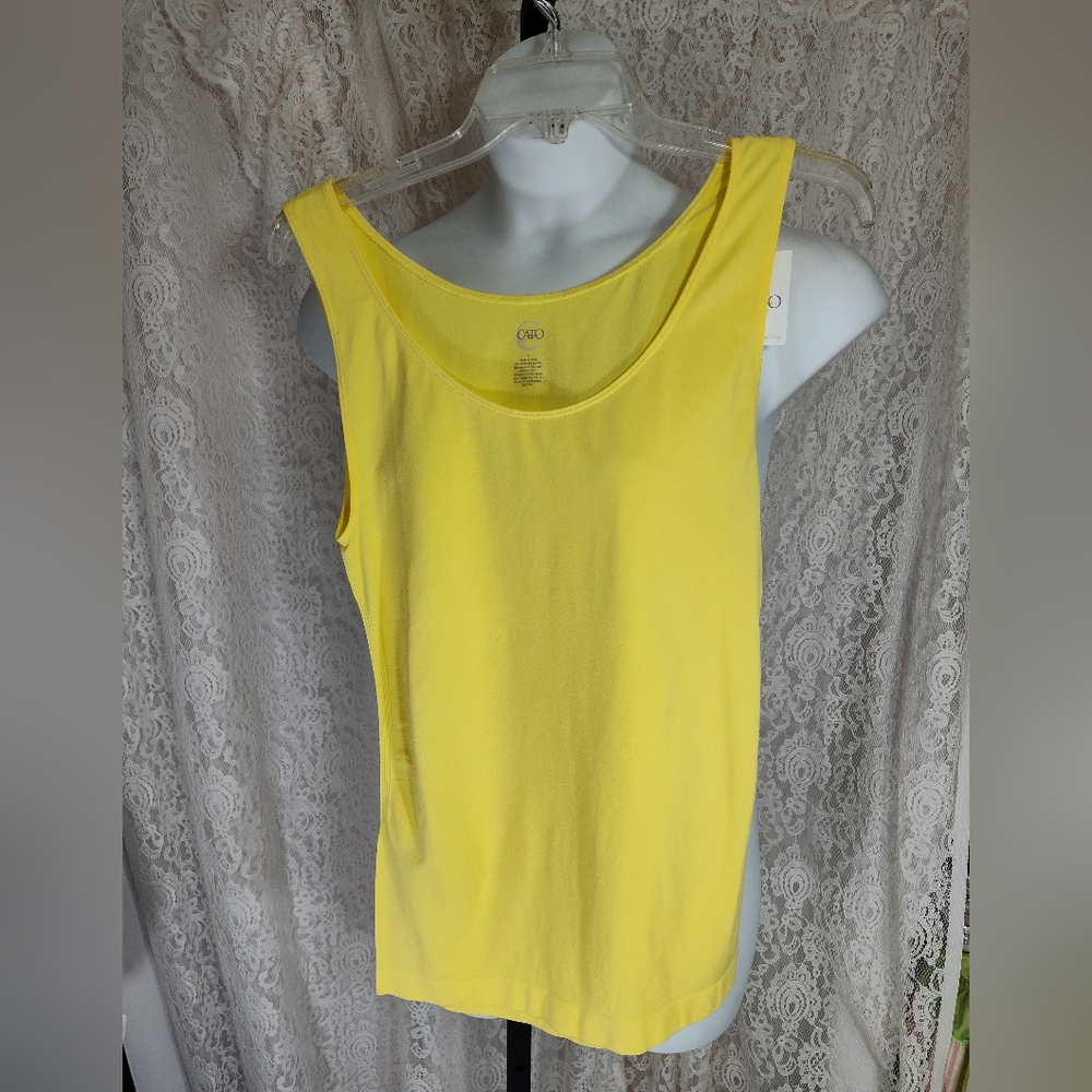 Body Smoothing Stretch Tank Top Sunshine Yellow